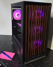 PC BUNDLE Ryzen 5 3400GE 16GB RAM 512GB NVMe 1TB HDD WIFI ARGB WALNUT CASE