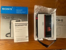 Sony TCM-12  Tape  Cassette Recorder 
