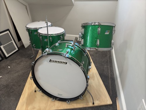 1973 vintage ludwig green - 1973,