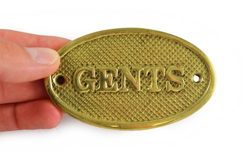 Solid polished cast - solid, brass