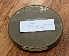 Vintage 16mm cine film in tin