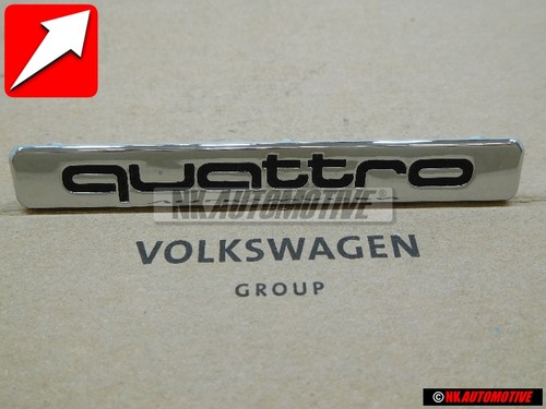Genuine audi quattro - quattro, front