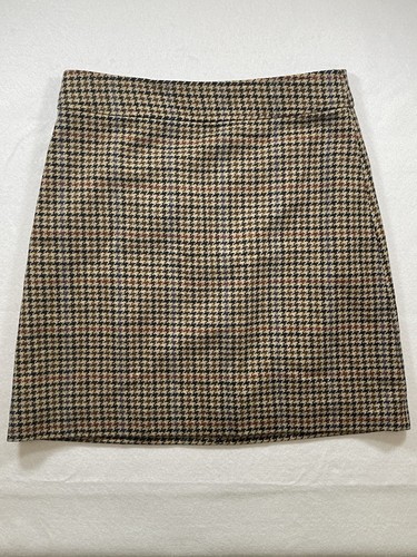 Crew nwt brown wool - brown, blend