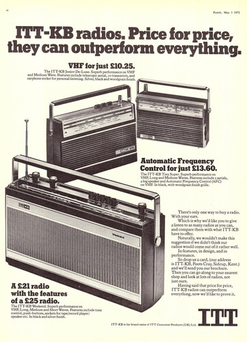 Vintage 1971 advert for - advert,