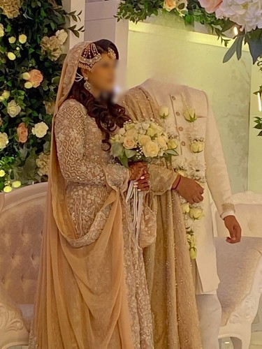 Pakistani wedding dress - wedding, used