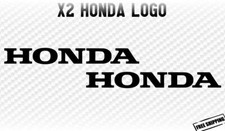 2x Honda Logo 4" Vinyl Decal