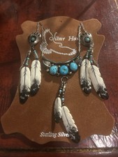 Native American Silver Hawk