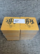 Leffe Blond beer mats new sealed pack of 250 bar pub dripmats