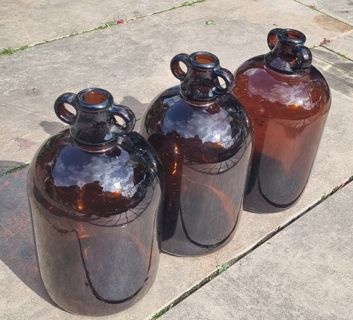 Gallon amber glass - 3x,