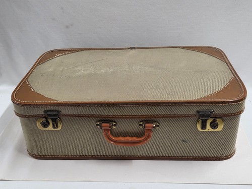 Vintage suitcase hardcase - vintage,