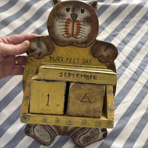 East india wooden cat - of,