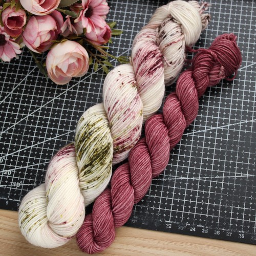 Hand dyed 4ply - , superwash