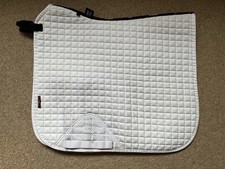 Lemieux Cotton Dressage Saddlecloth Numnah Full Large White Good Condition A