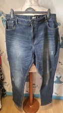 mens blue distressed look