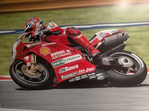 Carl fogarty hand signed - carl,