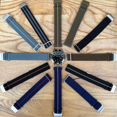 Marine nationale watch strap - marine,