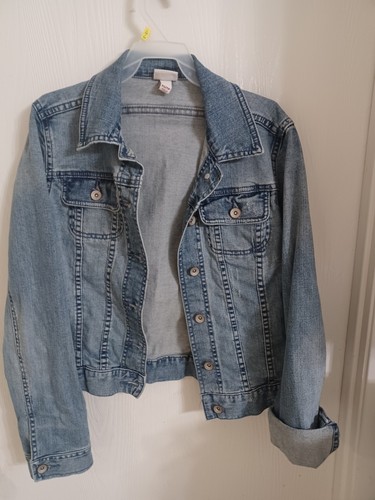 Merona denim jean jacket - denim, light