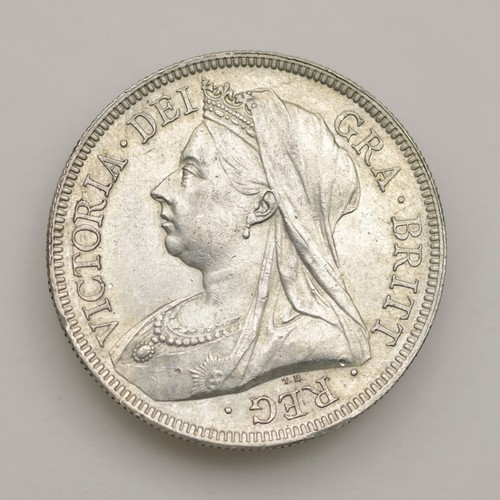 1893 half crown queen - half,