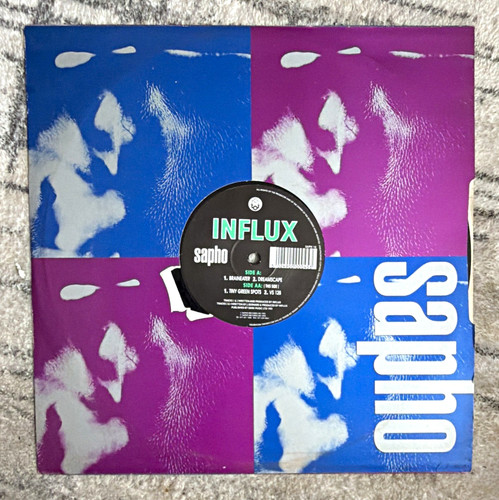 Influx sapho black vinyl - sapho, 12"