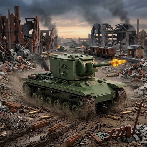 Ww2 kv2 tank military vehicle - kv2,