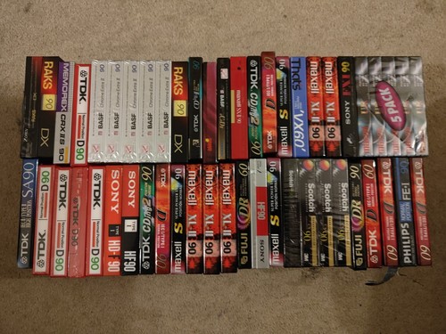 Sealed blank cassettes - 51,