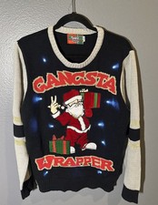 Gangsta Wrapper Ugly Christmas