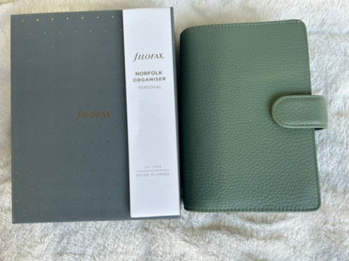 Filofax norfolk personal sage - filofax,