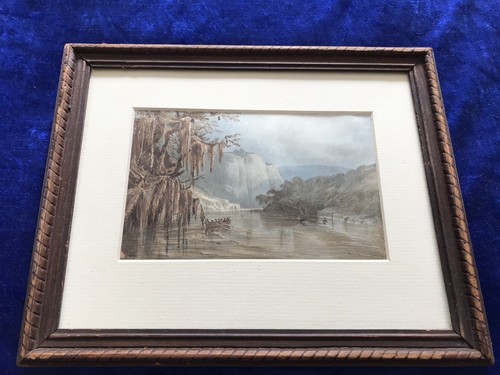 Colonial indian scene - colonial,