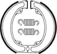 Brake Shoes Organic BA075 Fits