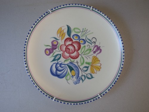 Poole pottery decorative plate - poole,