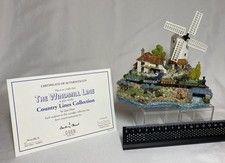 The Windmill Line Steam Train Jane Hart Country Lines Collection Danbury Mint