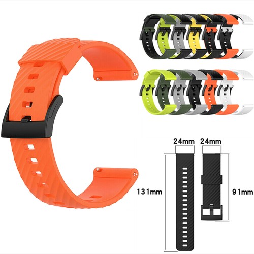 24mm silicone watch - 24mm, strap