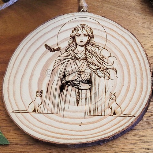 Freyja altar tree hanging - freyja,