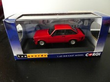 Vanguards Corgi VA12615 Ford Escort MK2 RS Mexico Signal Red.