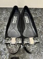 Salvatore ferragamo Swarovski Varina flats 7.5/38.5