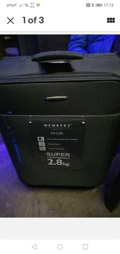 Members wheel small suitcase - members,