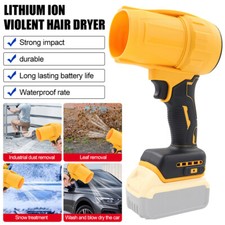 For Dewalt 18V Battery High Power Strong Wind Turbo Jet Fan Blowing Hair Dryer