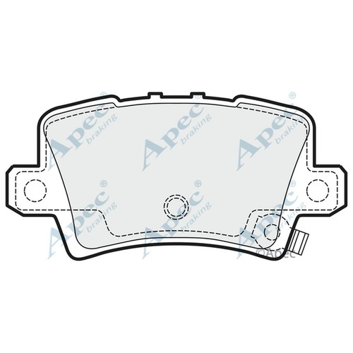 Brake pads set for - brake,