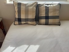 PAIR OF LAURA ASHLEY CUSHIONS,MILTON DESIGN