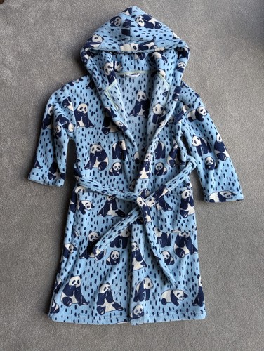 Kids panda dressing gown - m&s,