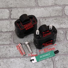 NEW CNC Black HandleBar Fat