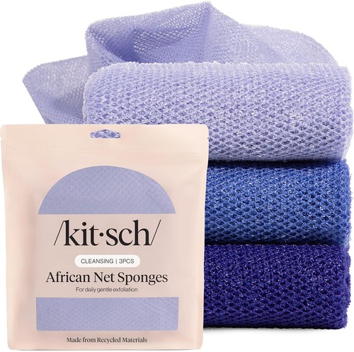 Kitsch african net sponge 3pcs - kitsch,