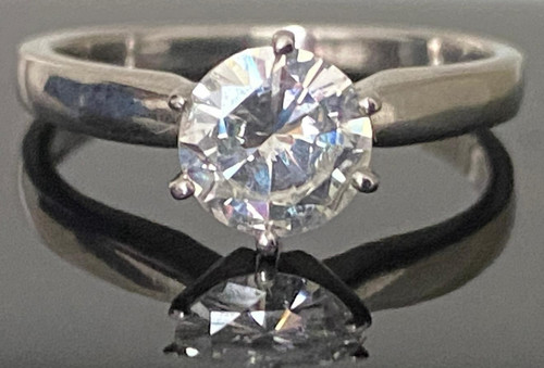 Platinum ring natural - platinum,