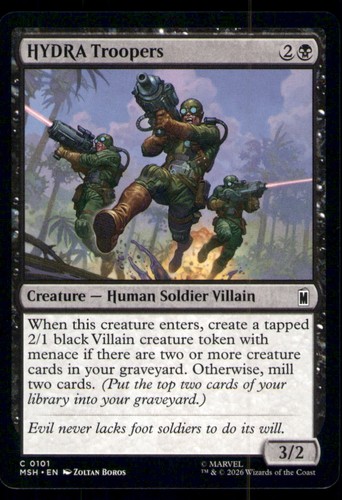 Hydra troopers marvel super - troopers,