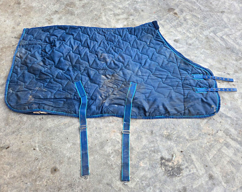 Masta 5ft navy quilted - 3,