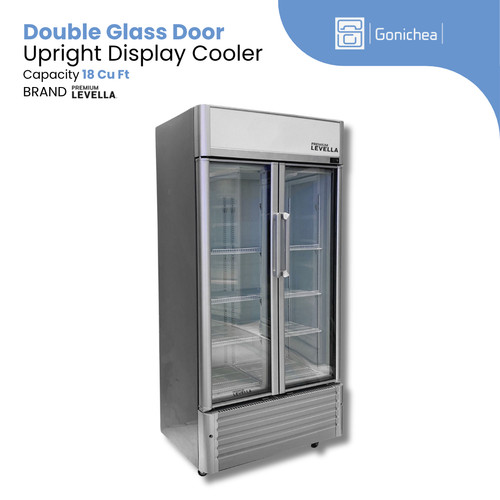 Double glass door - cu.,