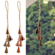 Jute rope witch bell bronze - jute,