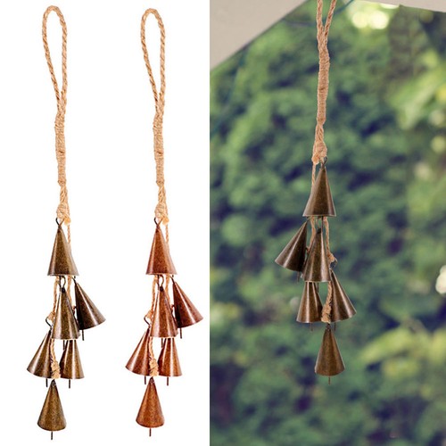 Jute rope witch bell bronze - jute,