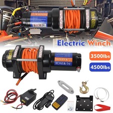 Electric Winch 12V Synthetic