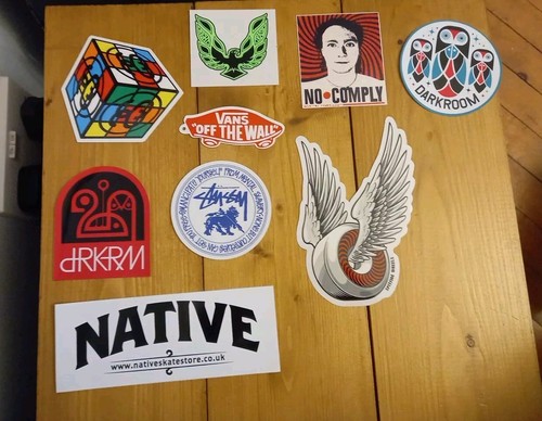 Skateboard sticker bundle - skateboard,
